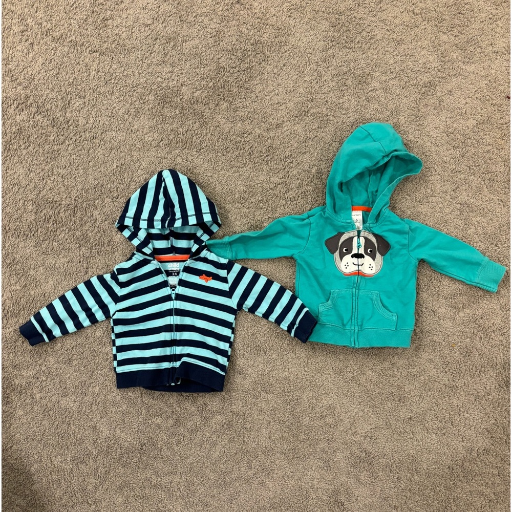 Carters jacket bundle 3-6m and 6m